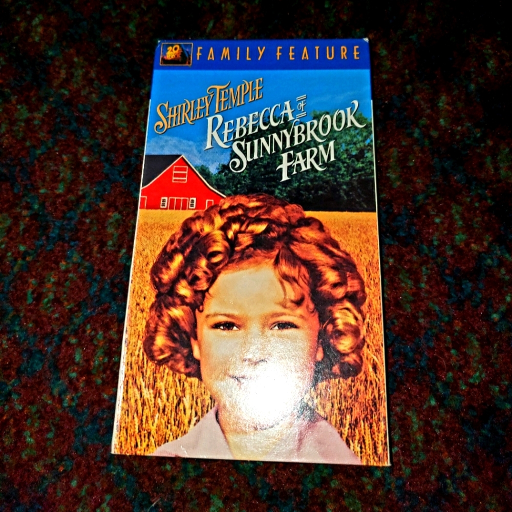Shirley Temple in Rebecca of Sunnybrook Farm vhs movie